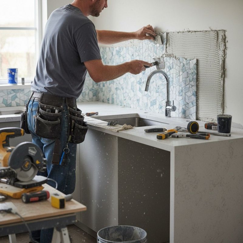 Backsplash Repair detail
