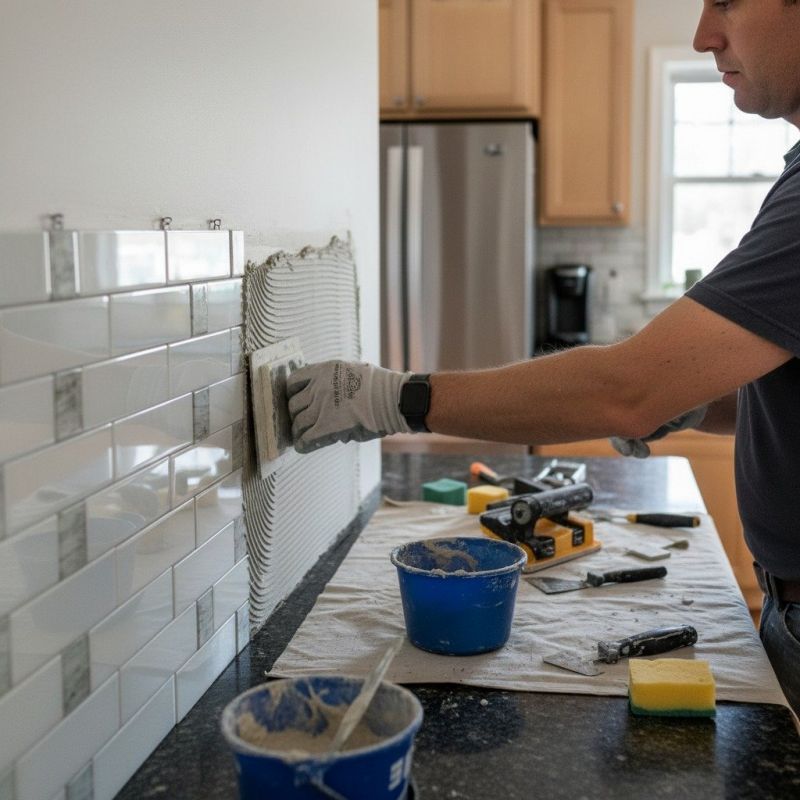 Backsplash Repair detail