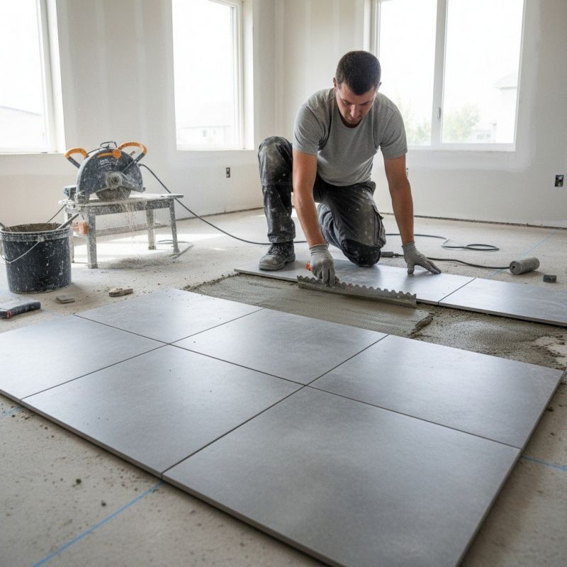 Grout Installation detail