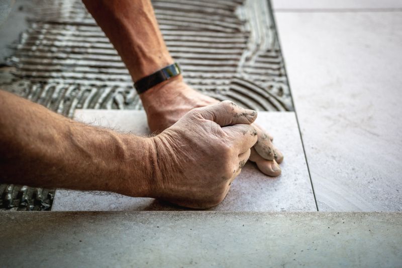 Grout Installation detail
