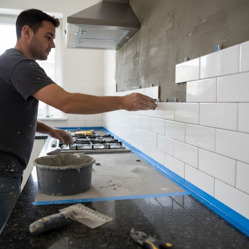 Kitchen Backsplash Service detail